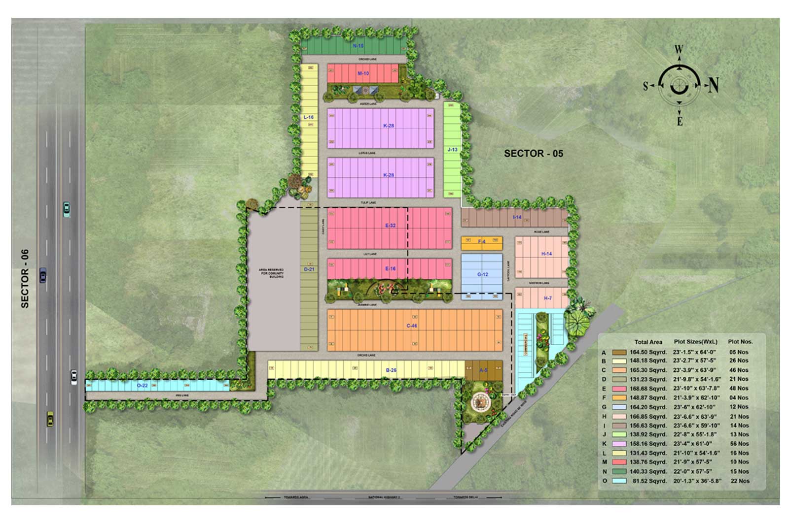 Unit Plan - Plotted Residential Project DDJAY